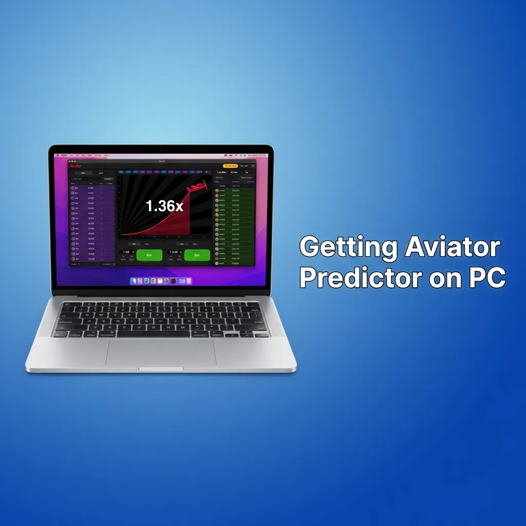 PC screen showing Aviator predictor software installation process with download and setup instructions displayed